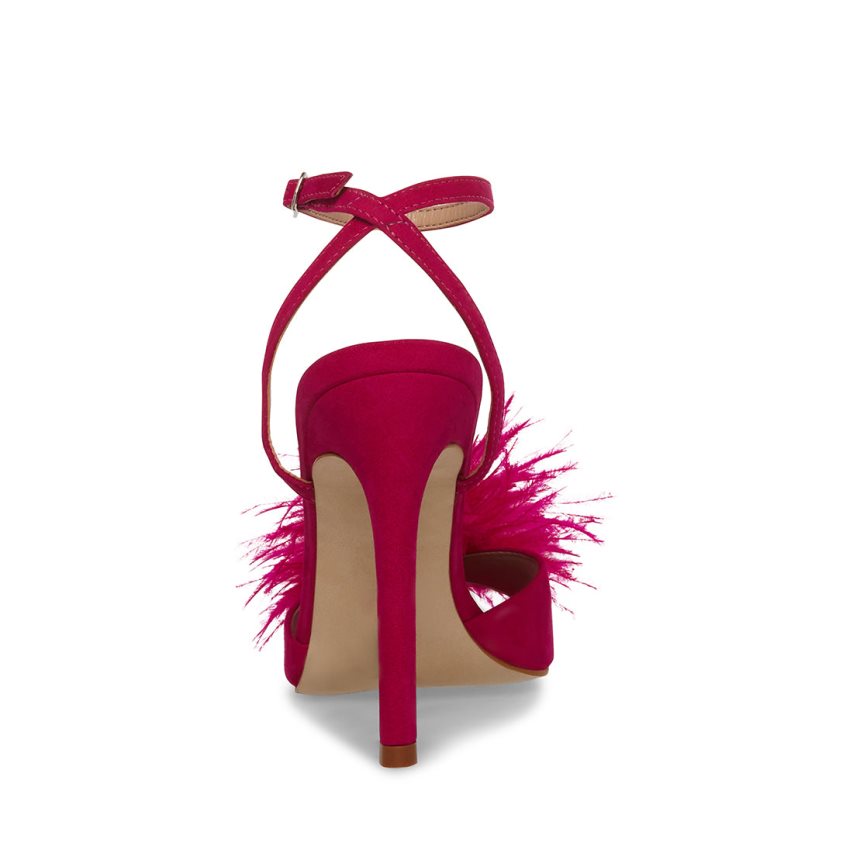 Sandalias Tacones Steve Madden Crush Mujer Rojas | ES NR8E10